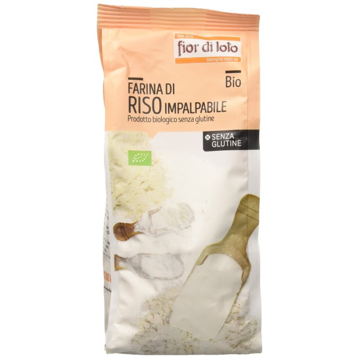 Fior Di Loto Organic Gluten Free Impalpable Rice Flour 375g