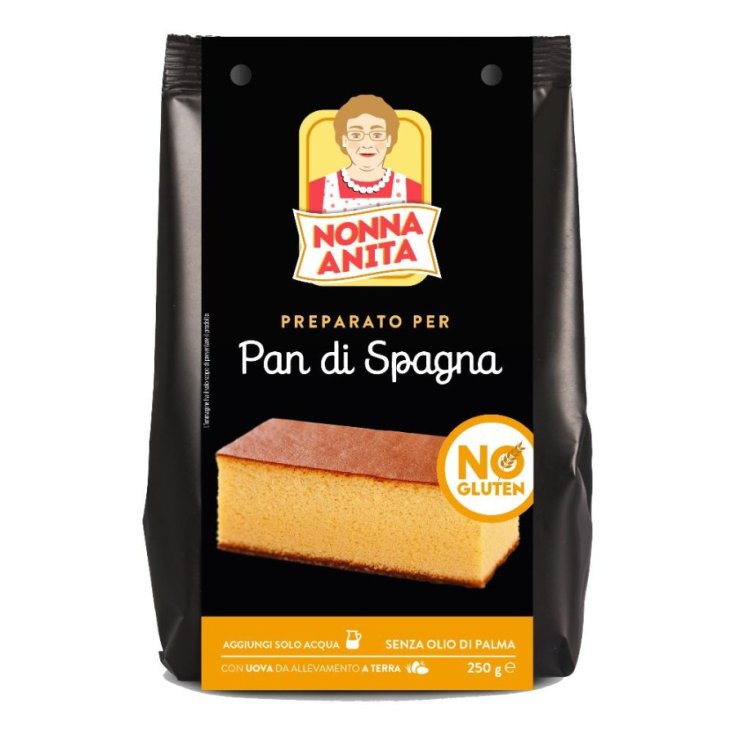 Nonna Anita Prepared Gluten Free Sponge Cake 250g