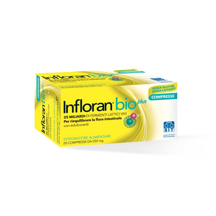 Sit Infloran Bio Plus Food Supplement Flora Specialist 20 Tablets