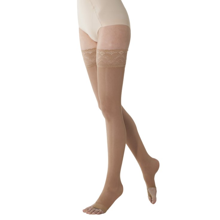 Solidea Marilyn 140 Sheer Stay-ups Color Camel Size 2 M