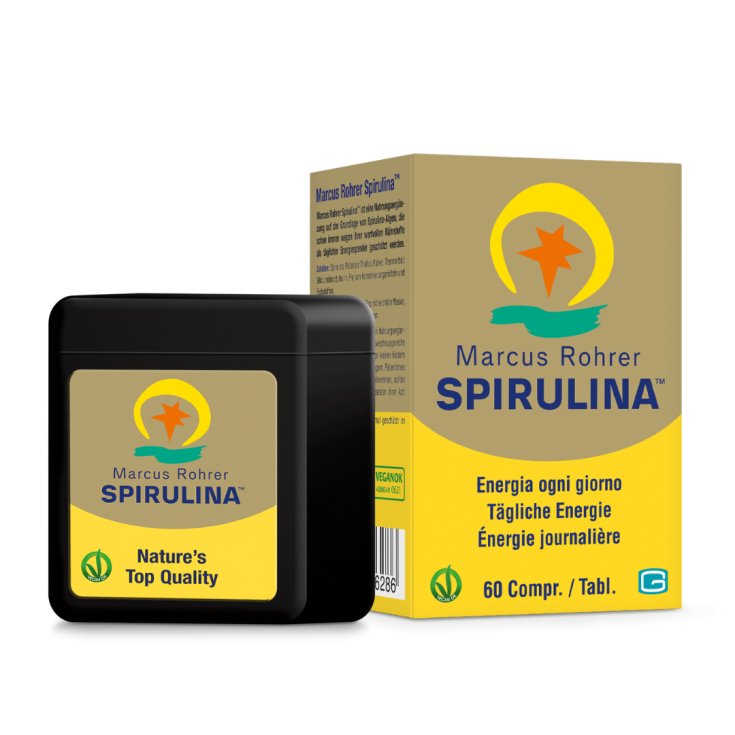 Marcus Rohrer Spirulina Food Supplement 60 Tablets