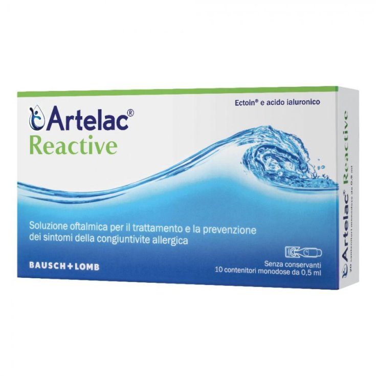 Artelac Reactive Ophthalmic Solution 10 Single-dose