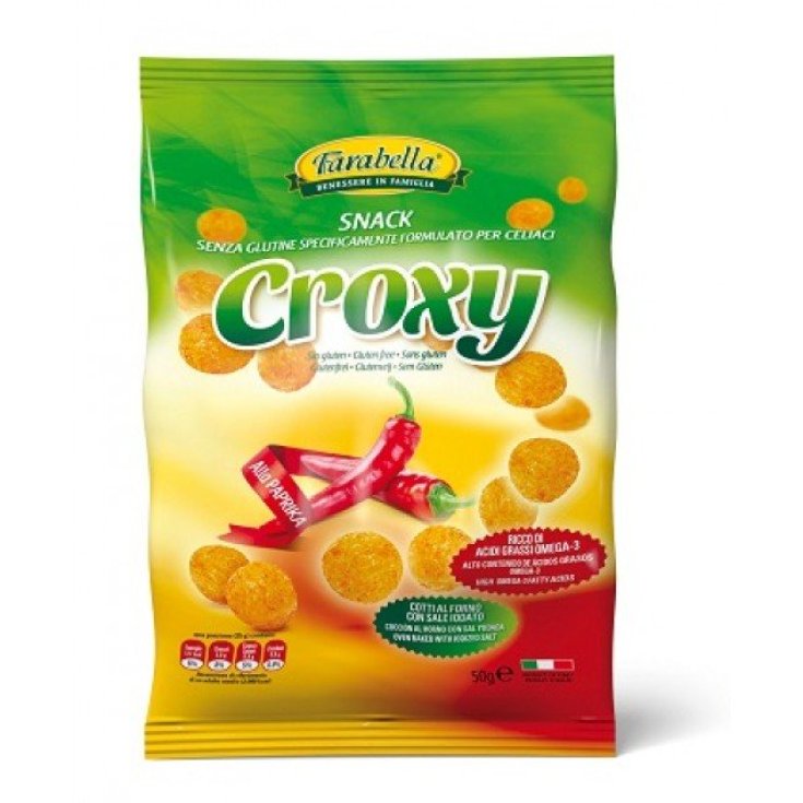 Farabella Croxy Snack Salti Gusto Paprika Gluten Free 50g