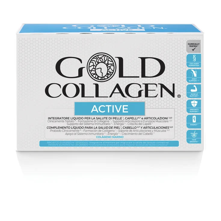 Gold Collagen Active Food Supplement 10 Vials