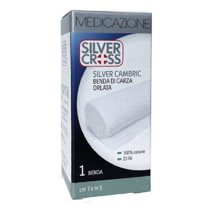 Bandage Silverc Orl Cambr7x500cm