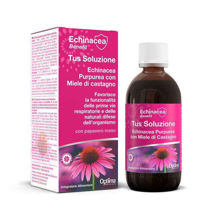 Echinacea Tus Solution Optima Naturals 200ml