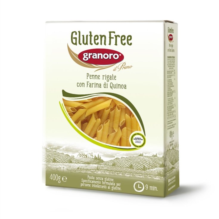 Granoro Gluten Free Pasta With Quinoa Flour Sena Gluten Pennette Rigate 400g