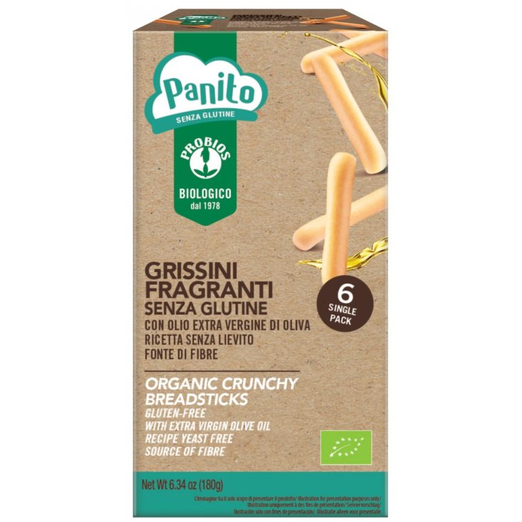 Patino Fragrant Breadsticks Probios 180g