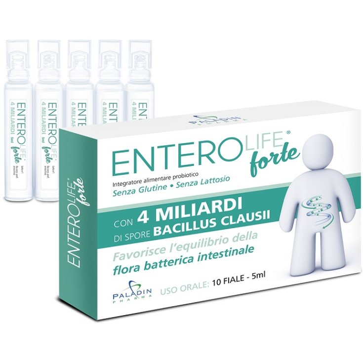 Paladin Pharma Enterolife Lactic Ferments 4 Billion 10 Vials