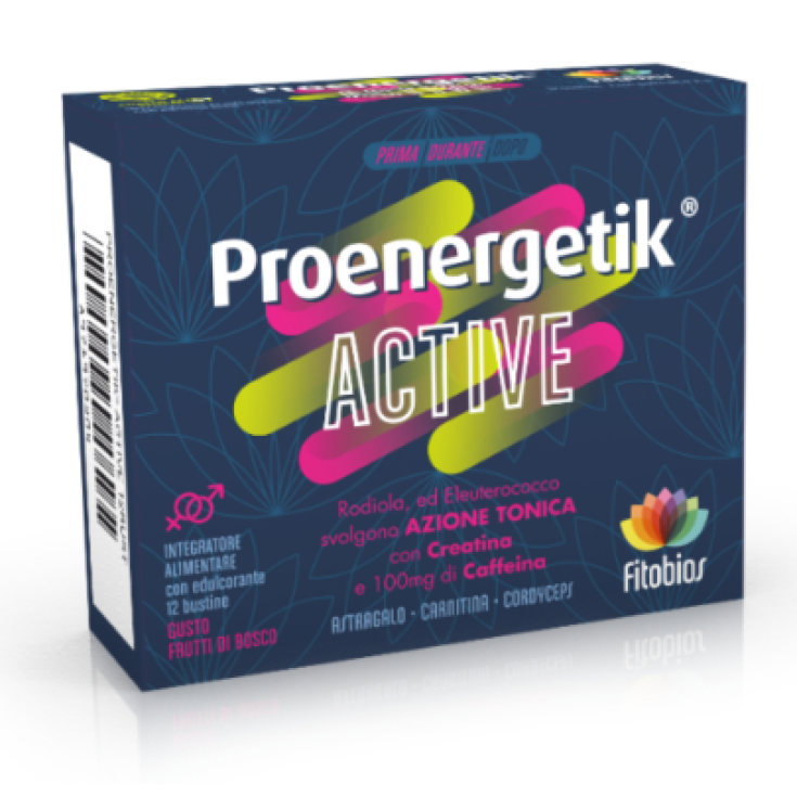 Fitobios Proenergetik Active Food Supplement 12 Sachets of 60g