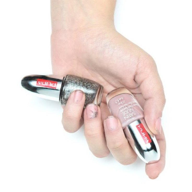 Pupa Nail Kit Glitter spar / rose