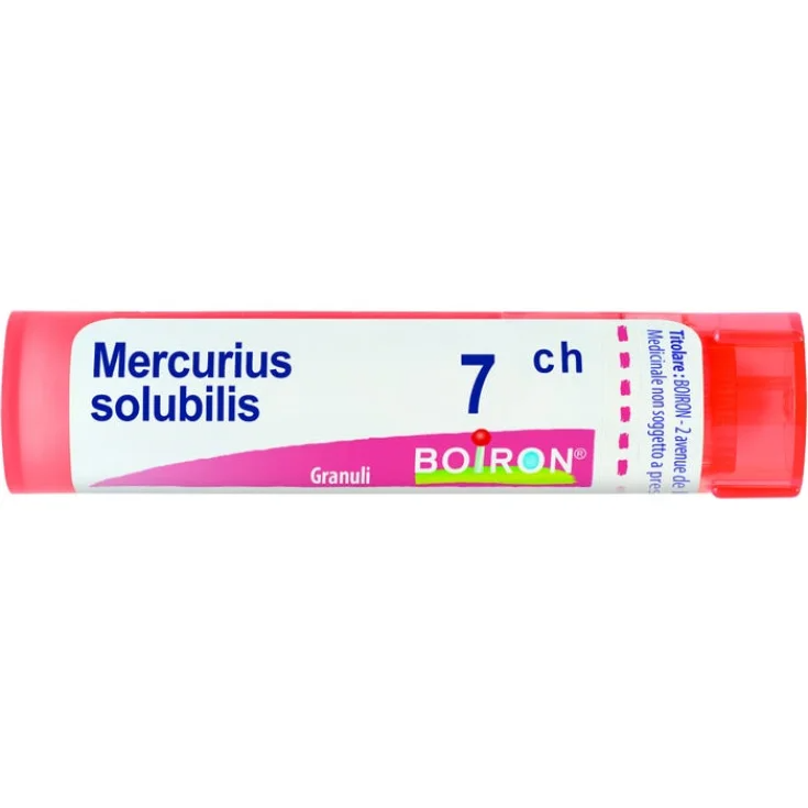 Mercurius Solubilis 7ch Boiron Granules