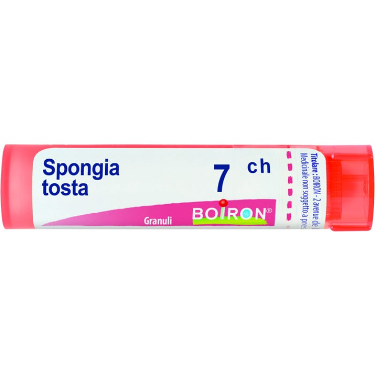 Laboratoires Boiron Spongia Tosta 7ch Homeopathic Remedy In Granules