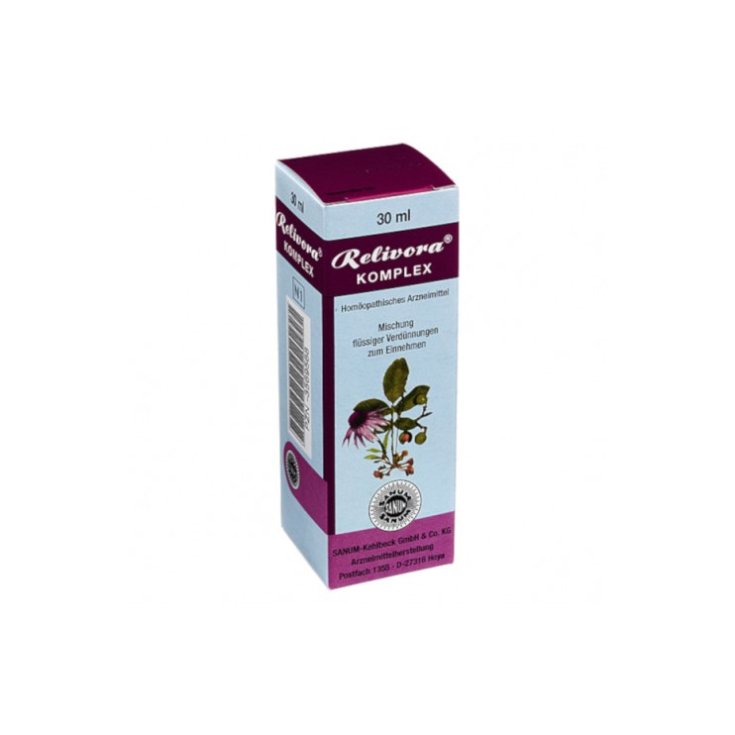 Imo Relivora Complex Homeopathic Remedy In Drops Sanum Line 30ml