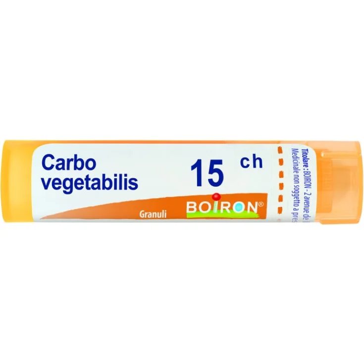 Carbo Vegetabilis 15ch Boiron Granules