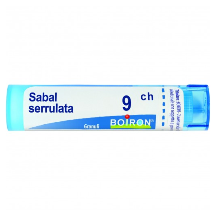 Boiron Sabal Serrulata 9ch Homeopathic Remedy In Granules