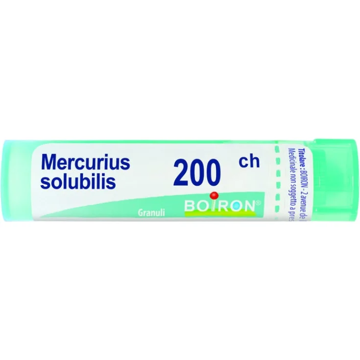 Mercurius Solubilis 200ch Boiron Granules