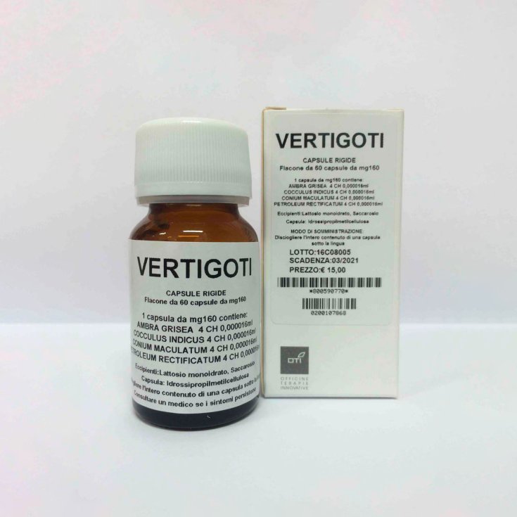 Oti Vertigoti Homeopathic Remedy In Drops 50ml