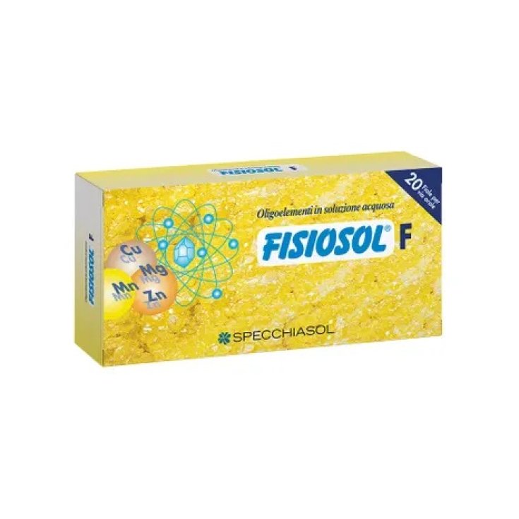 Fisiosol F Specchiasol 20 Ampoules For Oral Use