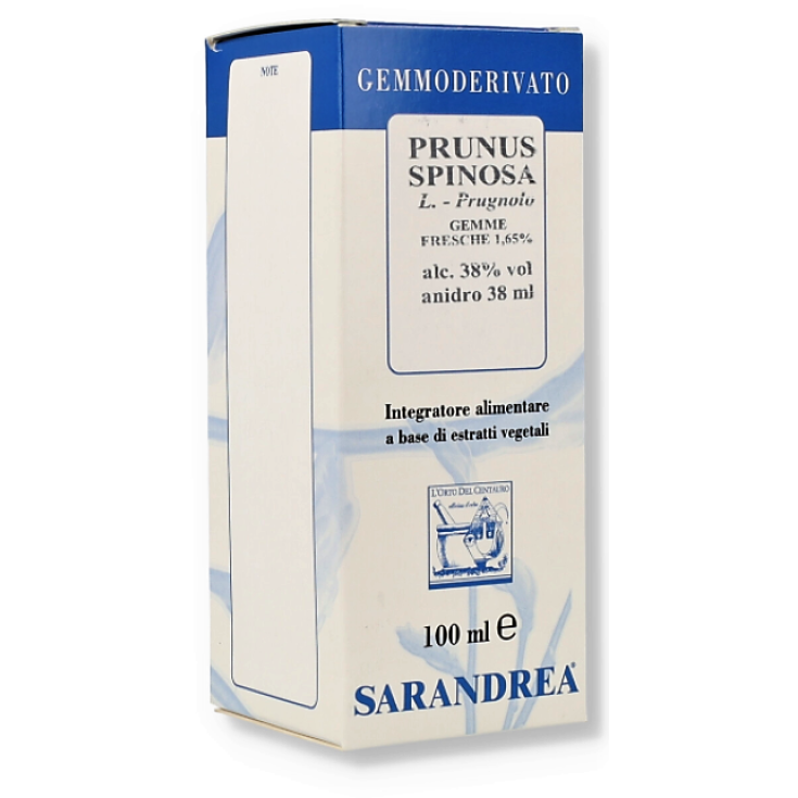 Sarandrea Marco Prunus Spinosa Homeopathic Remedy 100ml Mg