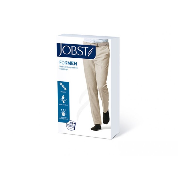 Bsn Medical Jobst For Men Men's Knee-Highs 15-20mmHg Color Bordeaux Size 5 1 Pair