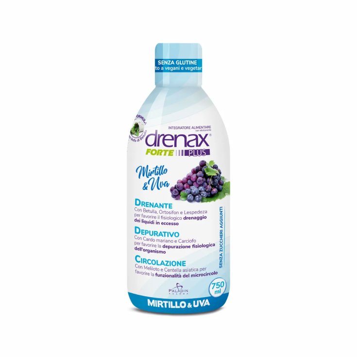 Paladin Pharma Drenax Forte Blueberry Food Supplement 750ml