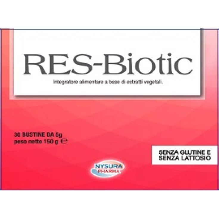 Nysura Pharma Res Biotic Food Supplement 30 Sachets