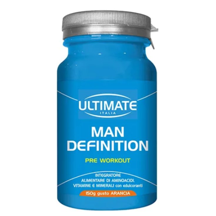 Ultimate Man Definition Preworkout Food Supplement Orange 150g