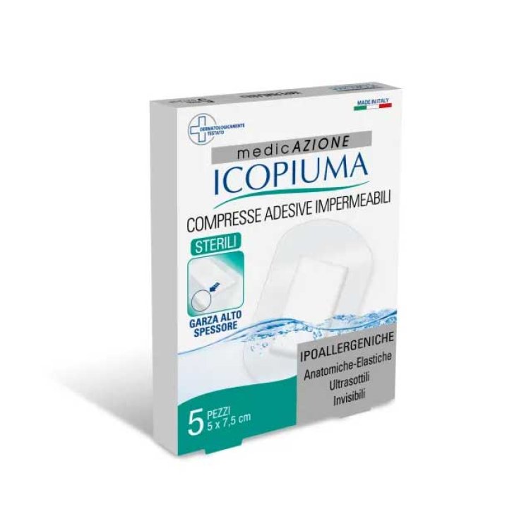 Desa Pharma Icopiuma Tnt Waterproof Adhesive Tablets 10x15cm 5 Pieces