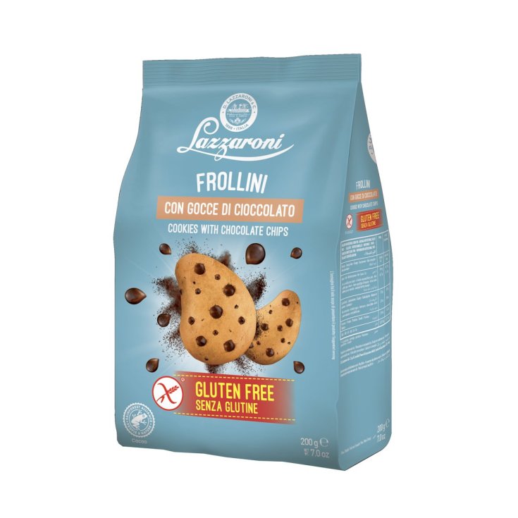 Lazzaroni Shortbread With Chocolate Drops Gluten Free 200g