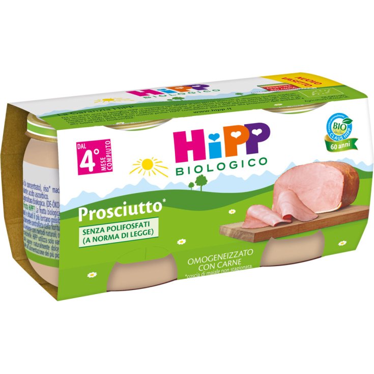 Organic HiPP Cooked Ham 2x80g