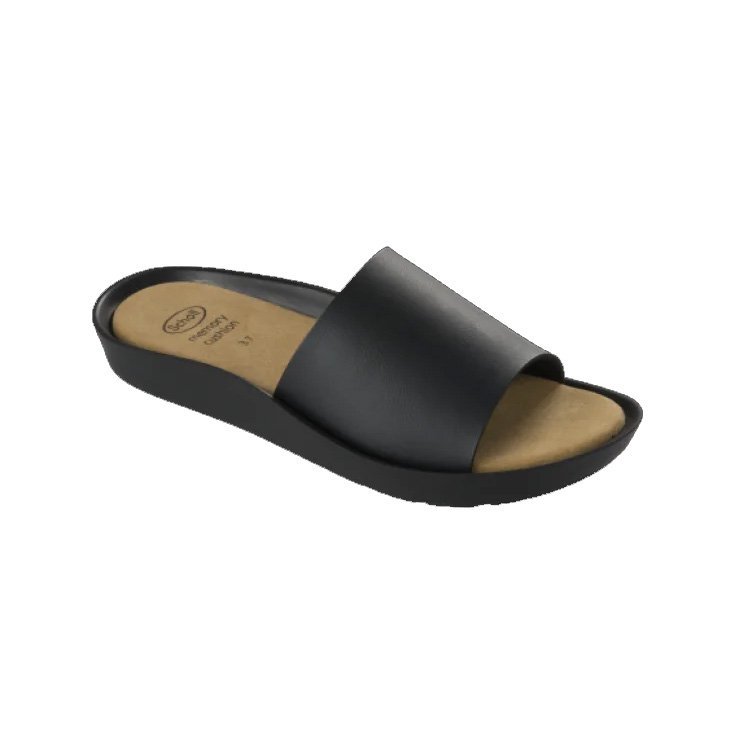 Scholl Meissa Sandal Woman Memory Cushion Insole Color Black Size 36