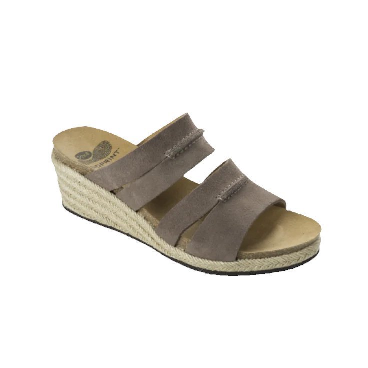 Scholl Filia Sandal Woman Bioprint Insole Color Taupe Size 37