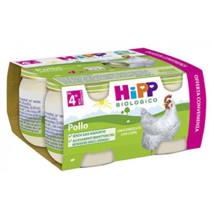 HiPP Organic Chicken 4x80g