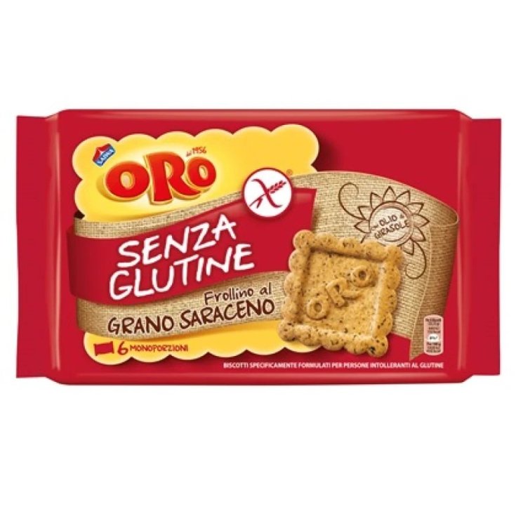 Oro Saiwa Shortbread With Buckwheat Gluten Free 240g