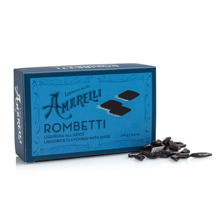 Amarelli Licorice Rombetti Sachet 100g