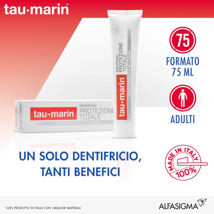 Total Protection Toothpaste Tau Marin 75ml