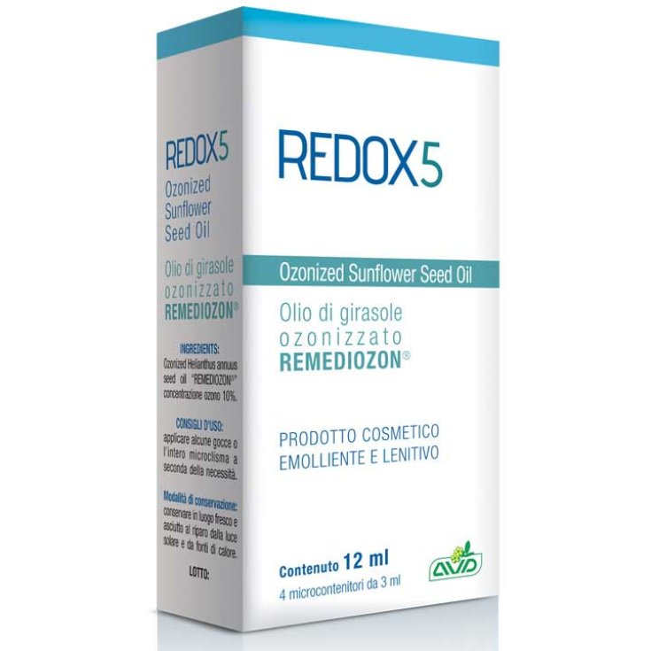 Redox 5 Cosmetic Product Soothing Emollient 4 Microcontenitori x3,5ml