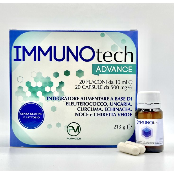 Immunotech Advance Food Supplement 20 Vials + 20 Capsules