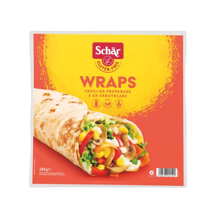 Schar Wraps Gluten Free Rolled Piadina 240g