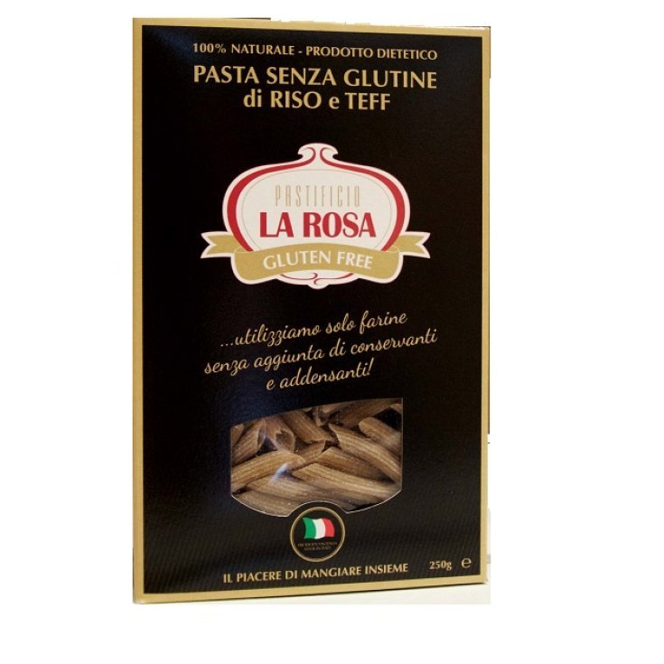 Pastificio La Rosa Pasta Rice & Teff Penne Gluten Free 250g