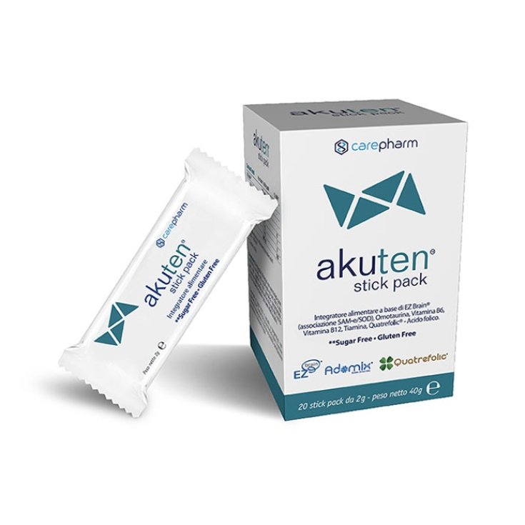 Carepharm Akuten Food Supplement 20 Stick Pack Of 2g