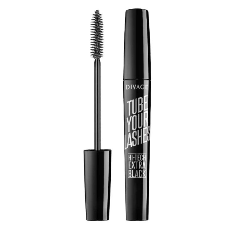 Divage Tube Your Lashes Mascara Hi-Tech Extra Black 01 Black Divage Tube Your Lashes Mascara Hi-Tech Extra Black 01 Black