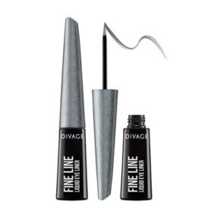Divage Fine Line Liquid Eyeliner 5406 Smoked Gray