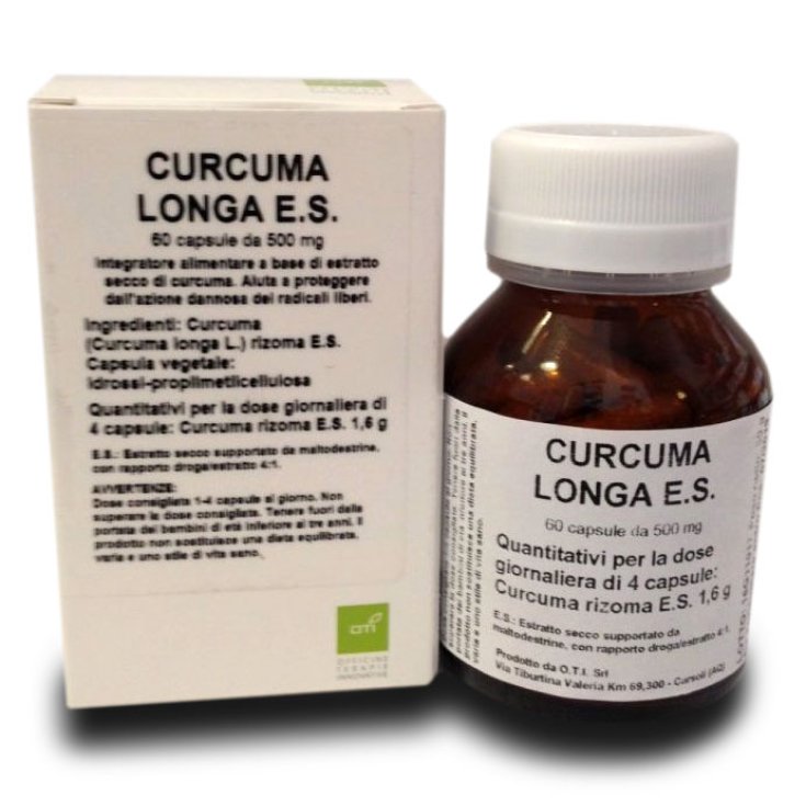 OTI Curcuma Longa ES Food Supplement 60 Capsules