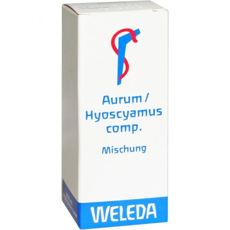 Aurum / Hyoscyamus Comp. Weleda 8 Vials of 1ml