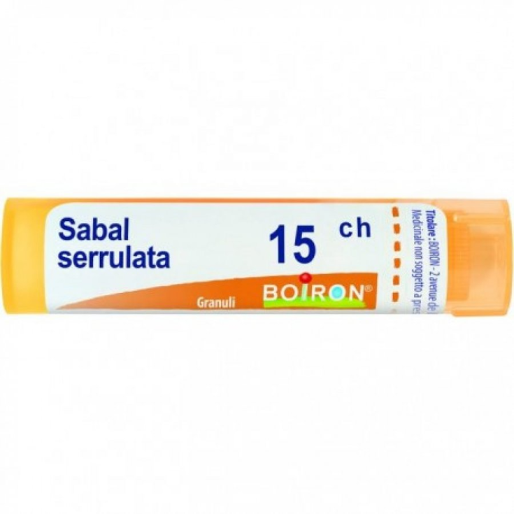 Boiron Sabal Serrulata 15ch Granules