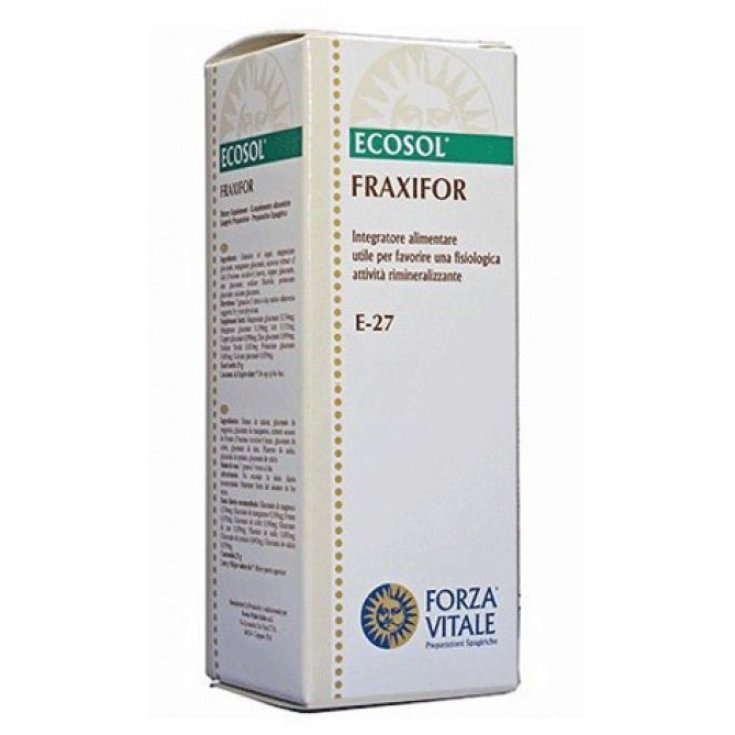 Forza Vitale Ecosol Fraxifor Food Supplement 25g 550 Granules