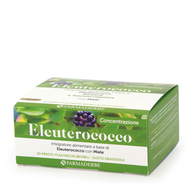 Farmaderbe Eleuterococco Maximum Food Supplement 20 Bottles