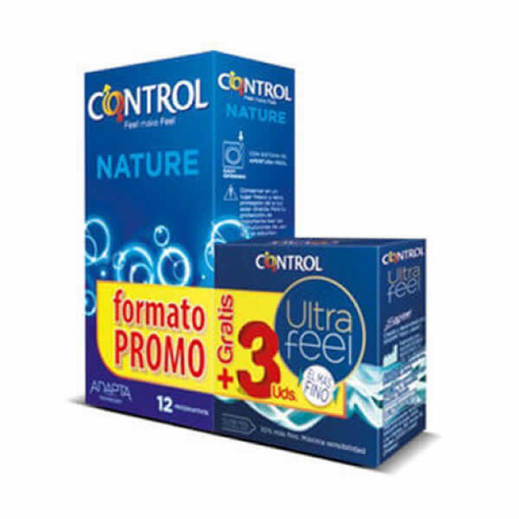 Control Nature 12 Condoms + 3 Ultra Feel Promo